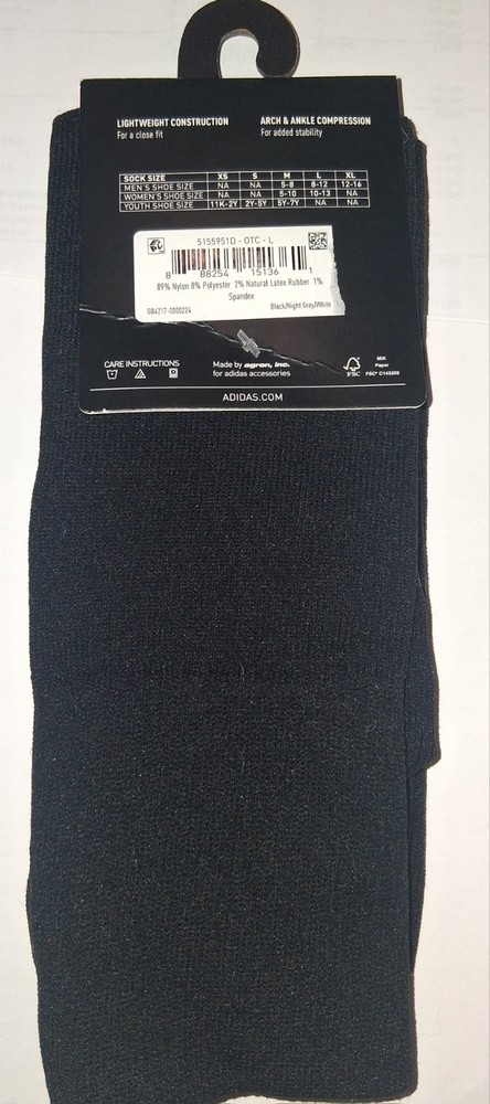 New ADIDAS SIZE L ARCH & ANKLE COMPRESSION