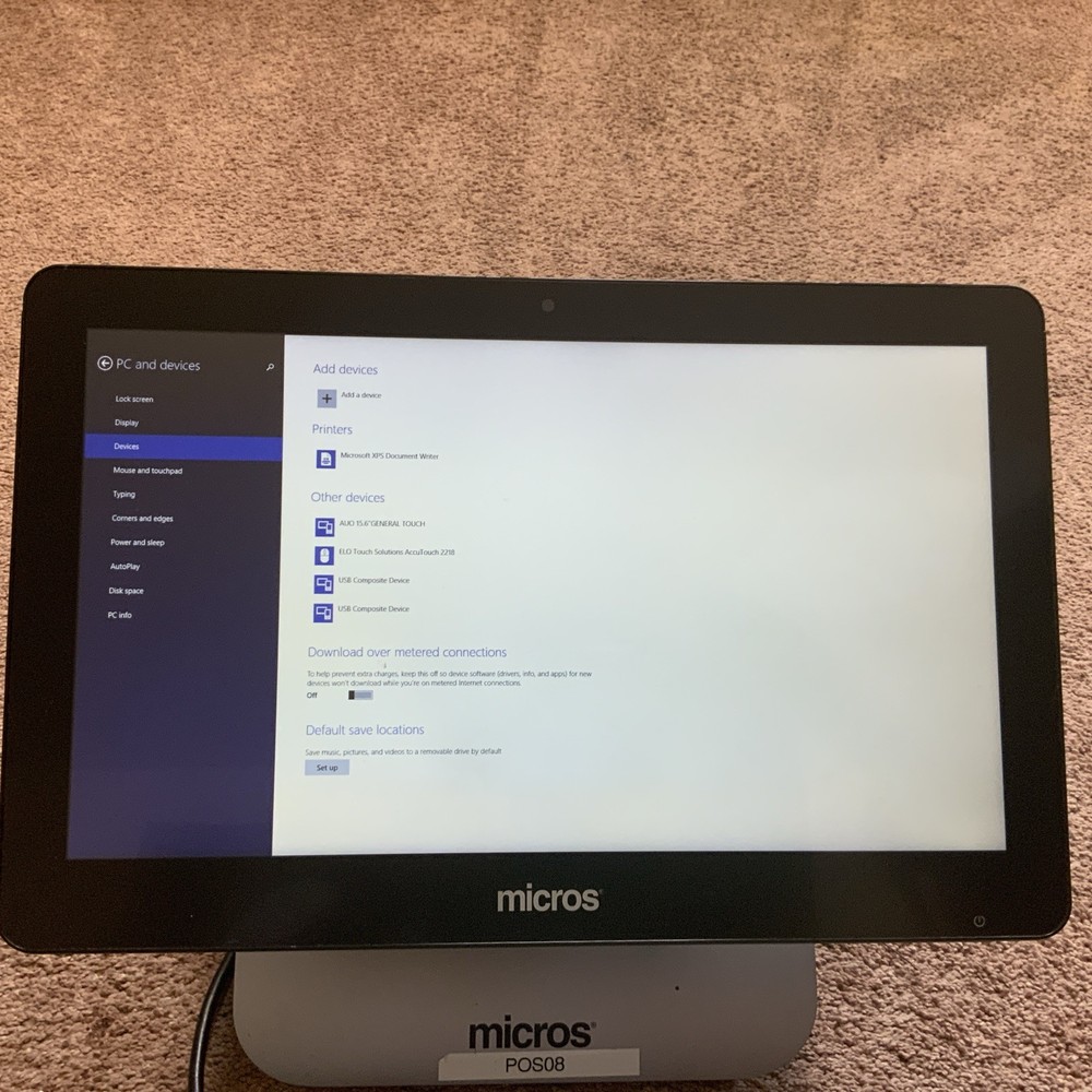 Micros m-workstation 610