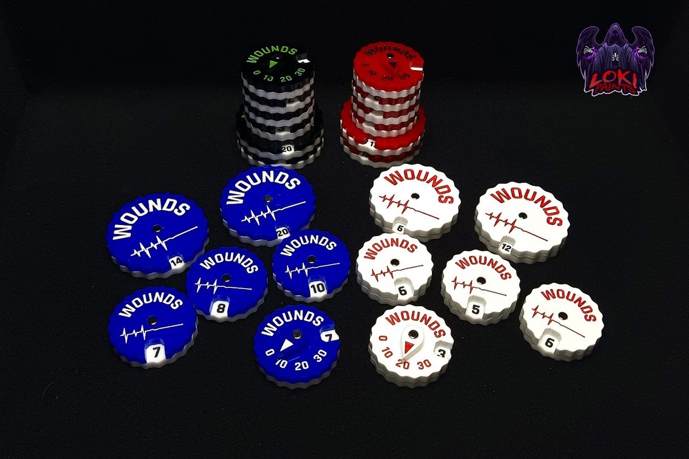Wound Trackers (Bundle set) customised colour