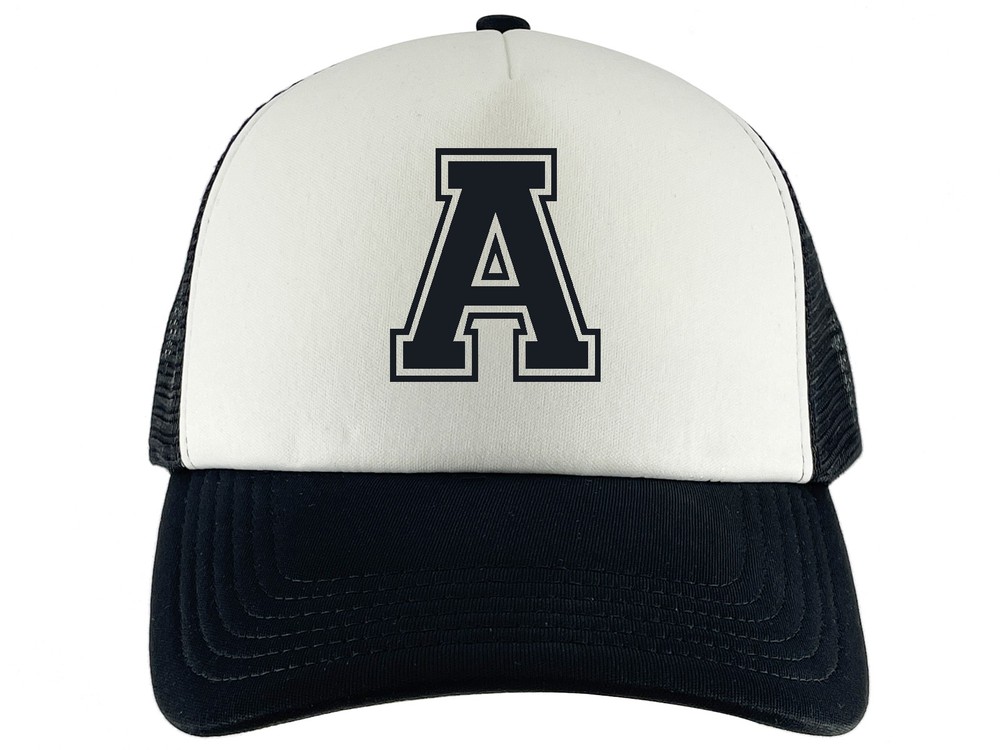 Gravity Threads Varsity Initial Youth Trucker Hats