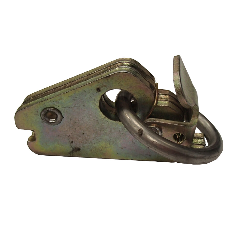 E-Track Tie-Down Kit 4 Galvanized 8' Horizontal E Track Rails 8 End Cap