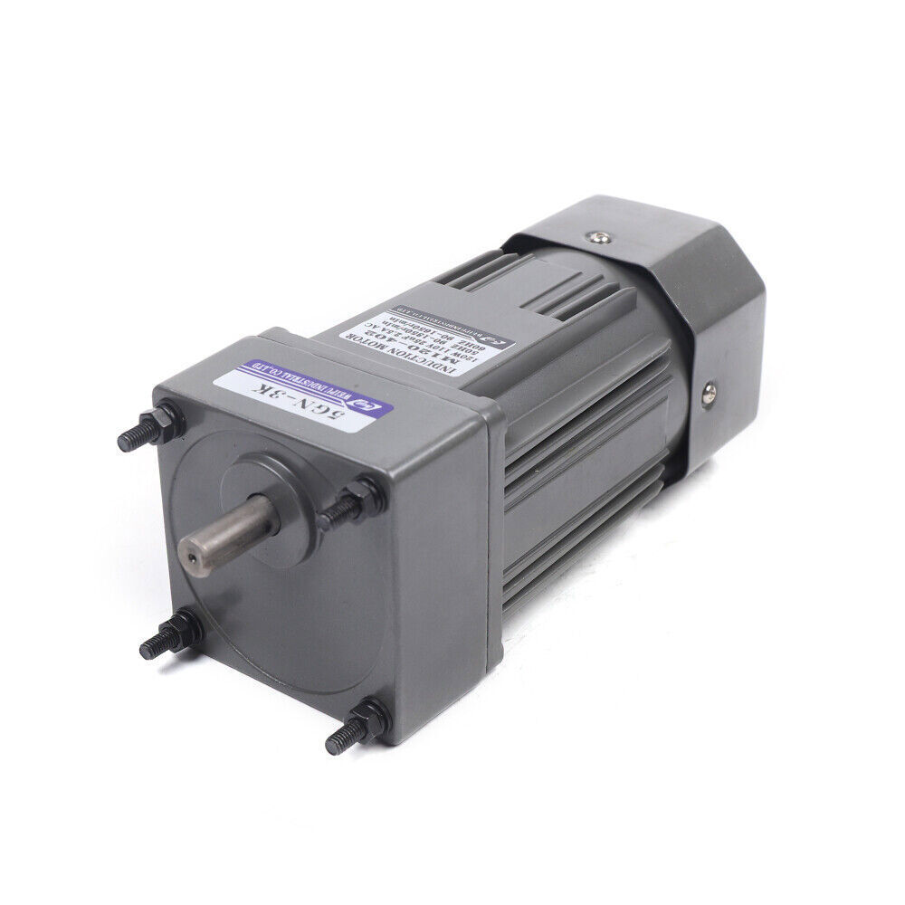Gear Motor Electric Single Phase Motor &Variable Speed Controller 1:3 Reduction