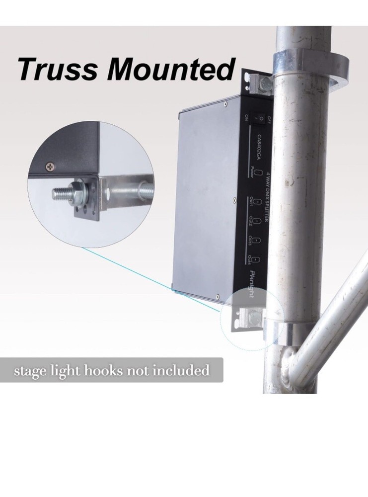 Pknight DMX 4 Way RJ45 Splitter