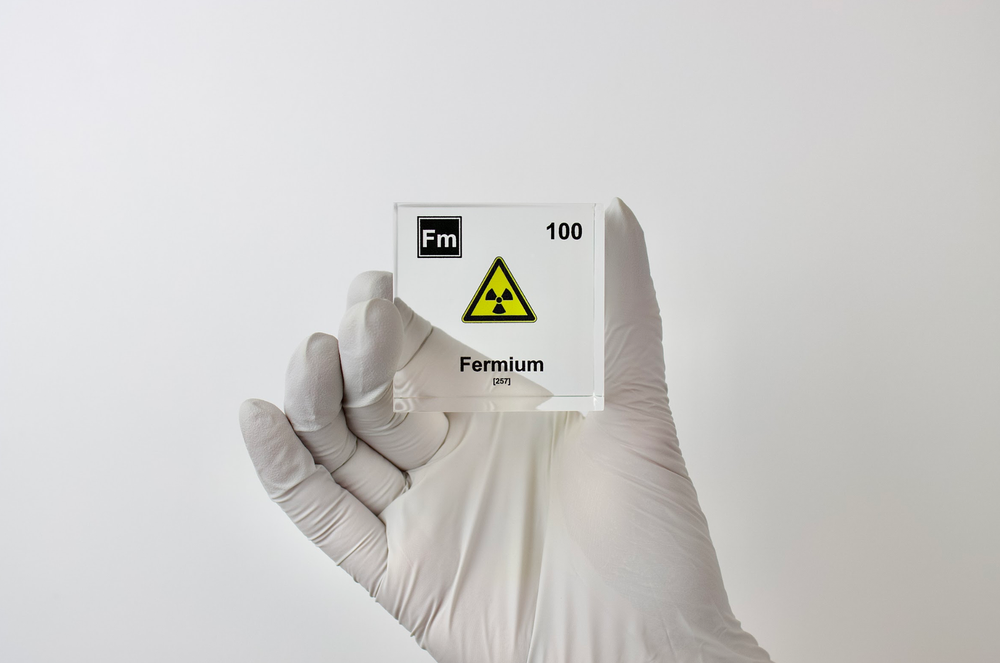 Fermium Element Cube