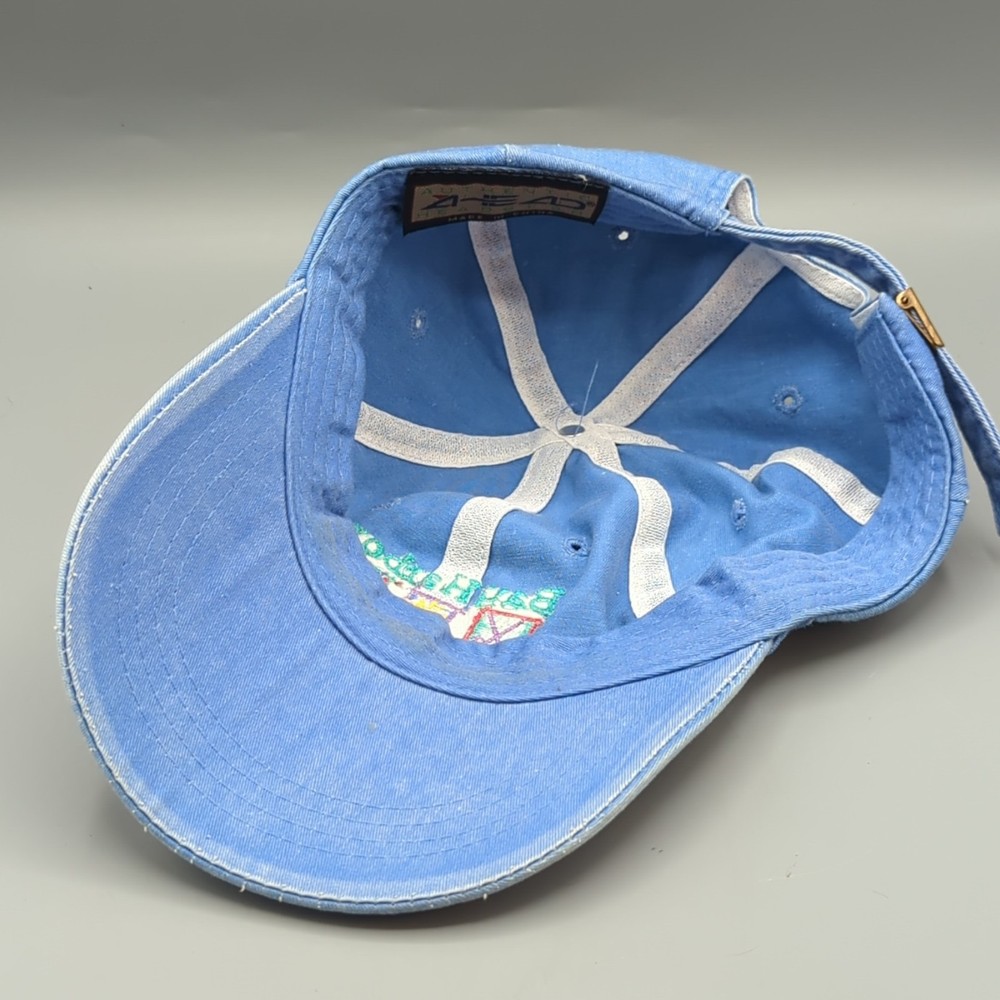 Bay Harbor Golf Club Hat Cap Blue Strapback Ahead One Size Adjustable