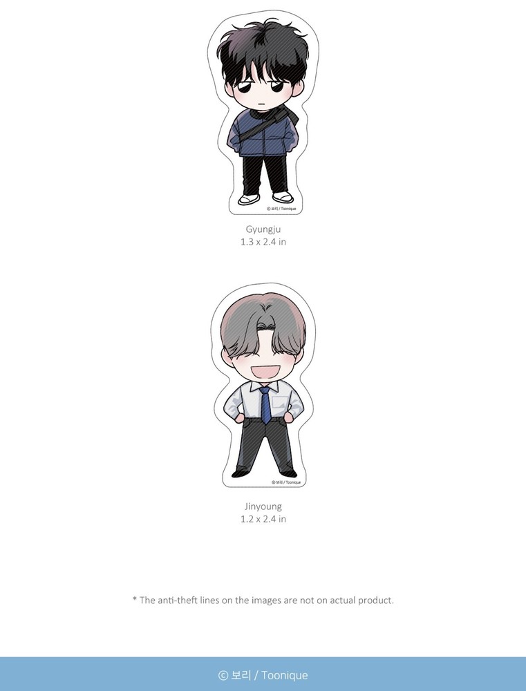 Webtoon MD [ Worth the Wait ] Mini Acrylic Block 4 TYPE [ 연하공 수난기 ] (TNQ336)