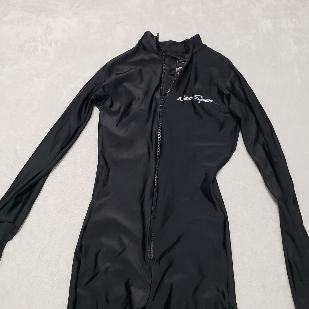 NeoSport Wetsuit Black Polyester Spandex Ultralight Size Small