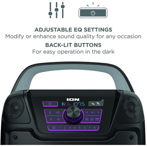 ION 320 Pathfinder Bluetooth Speaker Powerful AllWeather Speaker