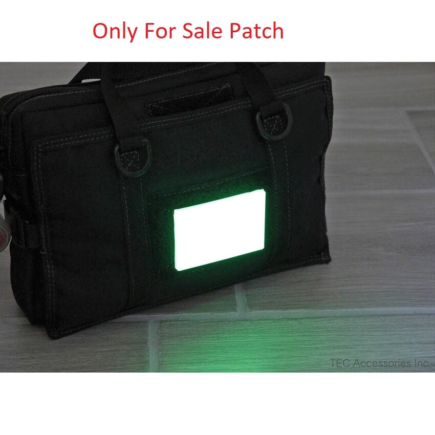 TEC Accessories Embrite Beacon Morale Patch Green Hook-and-Loop Maximum 12 Hours