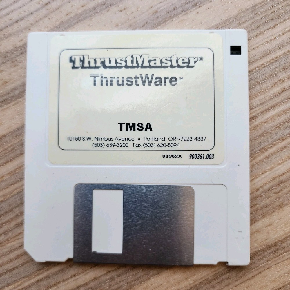 VTG Thrustmaster ACM Game Card IBM Windows 95 Thrustware Plug & Play - READ