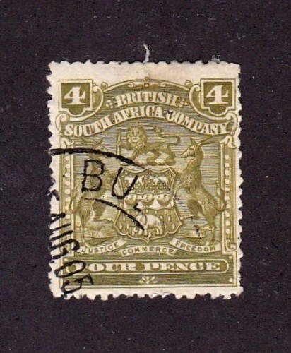 Rhodesia stamp #67, used