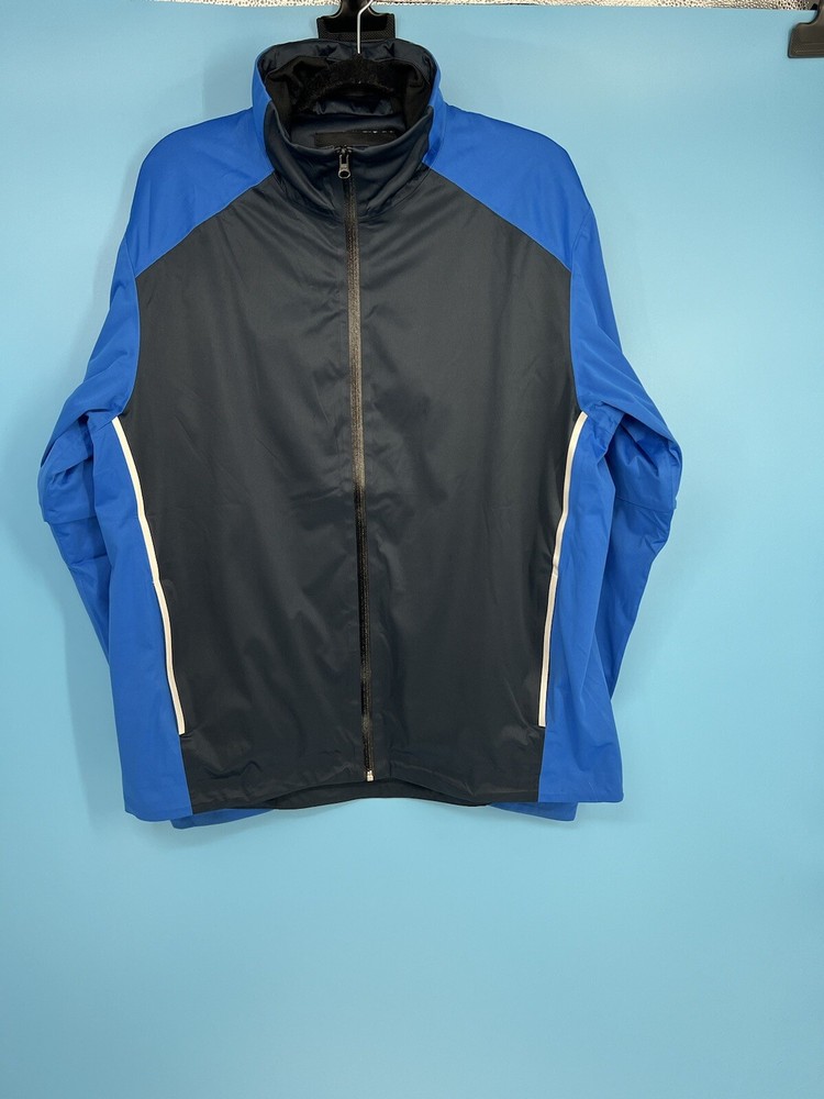 New Fit Space Performance Men’s Blue / Navy Golf Jacket Size: XL
