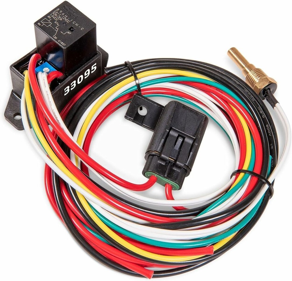 Flex-A-Lite 121281 Compact Electric Fan Controller Relay Kit Thread-In Probe