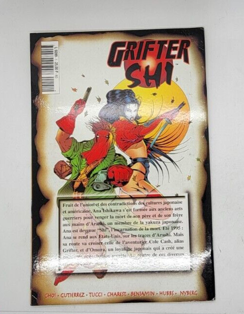 Image Comics Grifter Shi #1 French Comic Book 1995