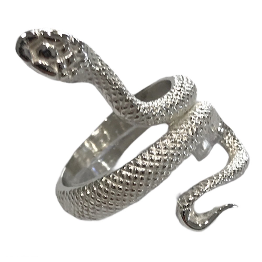 925% Silver Snake Ring