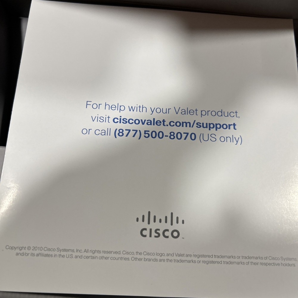 Cisco Valet Plus Home Wireless Router Model M20
