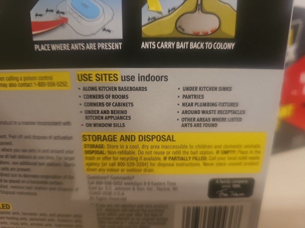 (10-boxes) Raid MAX Liquid Ant Bait 4 Count Pack. 40 Total Bait Stations