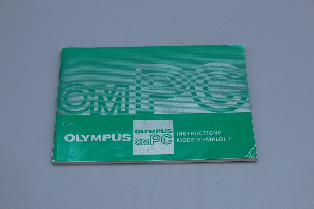 Olympus OM-PC Instruction Manual