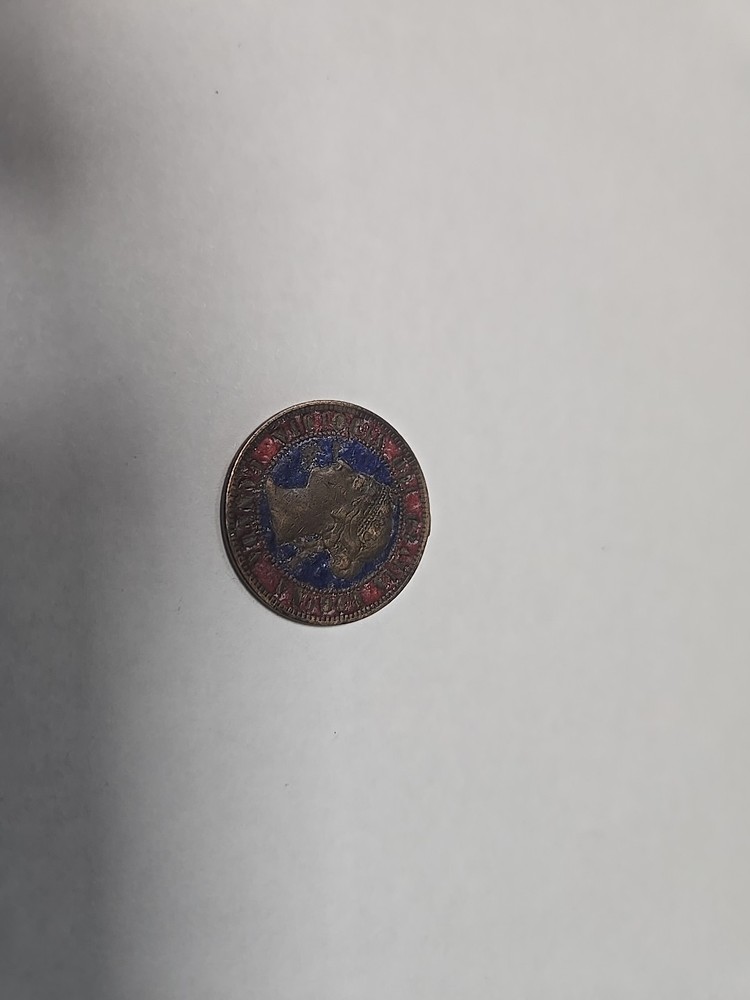 Canada Victoria 1900 One Cent Enameled