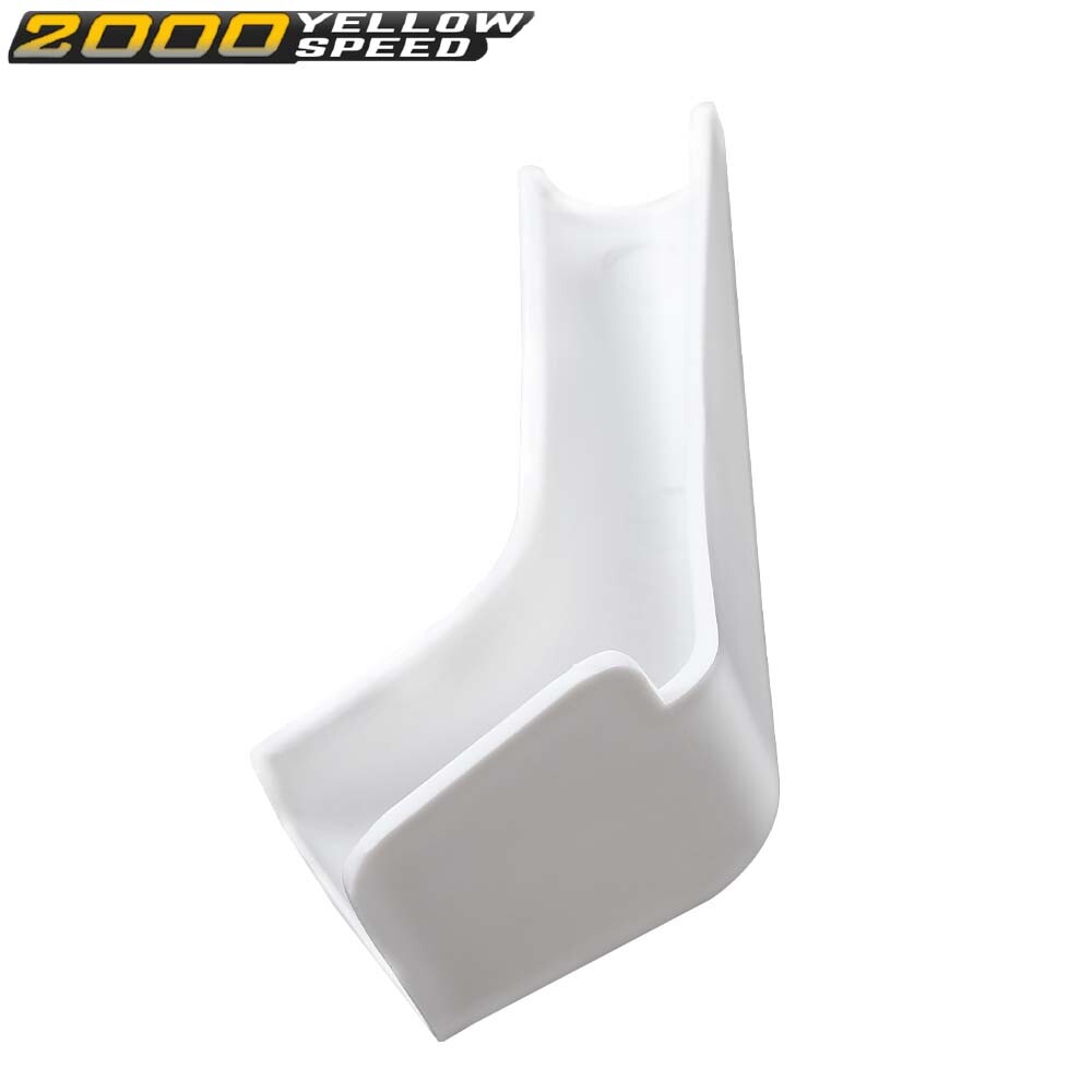 RV Camper Rain Gutter Spout Extensions Long Version Left and Right White 4pcs