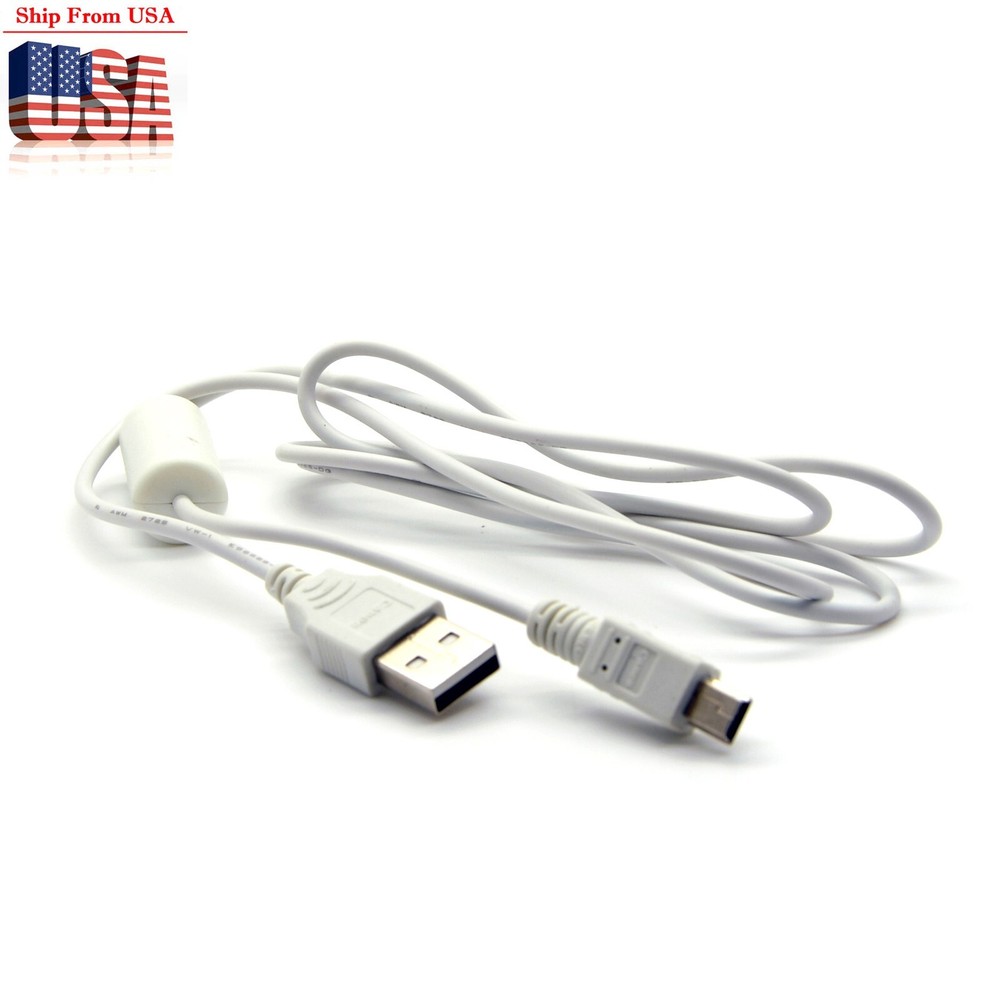 Sync Data USB Cable Cord Lead For Canon PowerShot A2000 IS A2100 IS A2400 IS