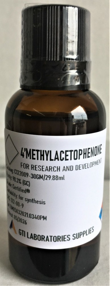 4′-Methylacetophenone, 98.3%, Certified® 30g