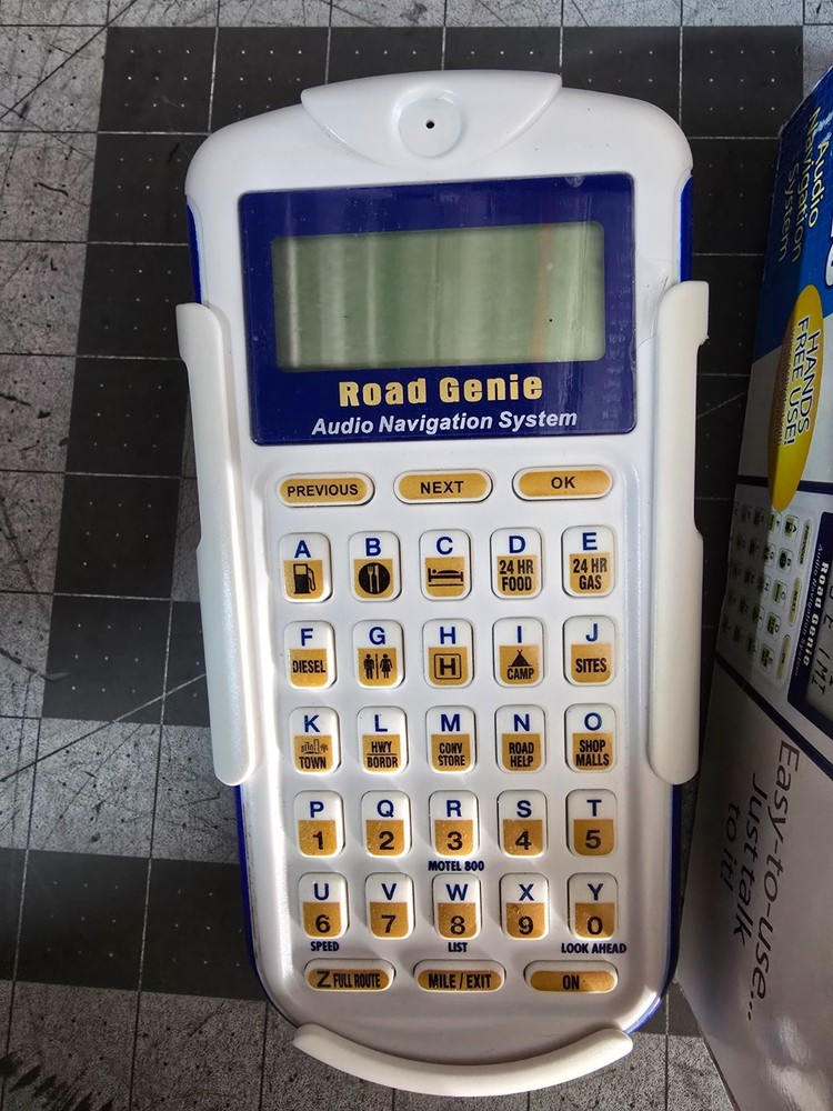 Road Genie Audio Navigation System by Ultradata Systems Inc