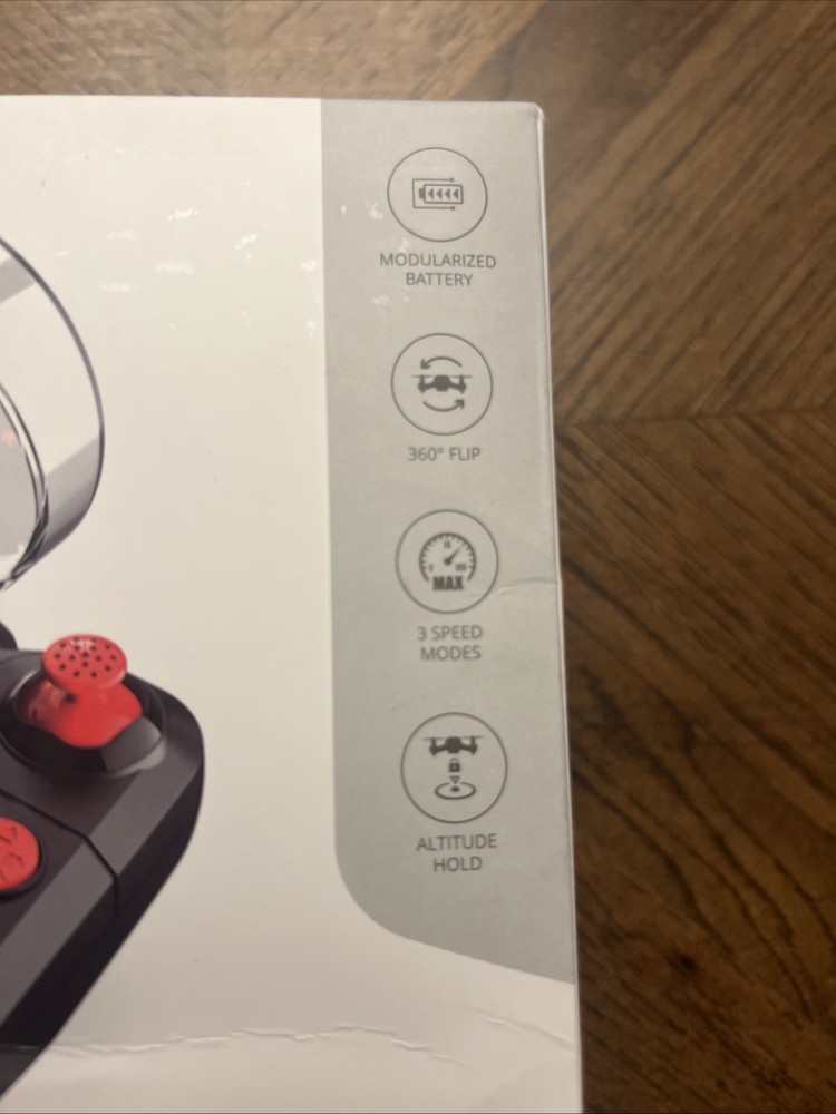 Mini Drone 3 Speed Modes Altitude Hold - New In Box
