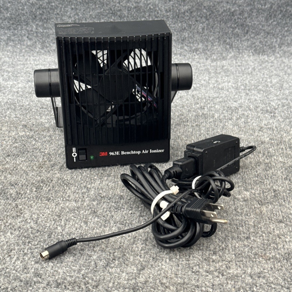 3M 963E Benchtop Air Ionizer Used