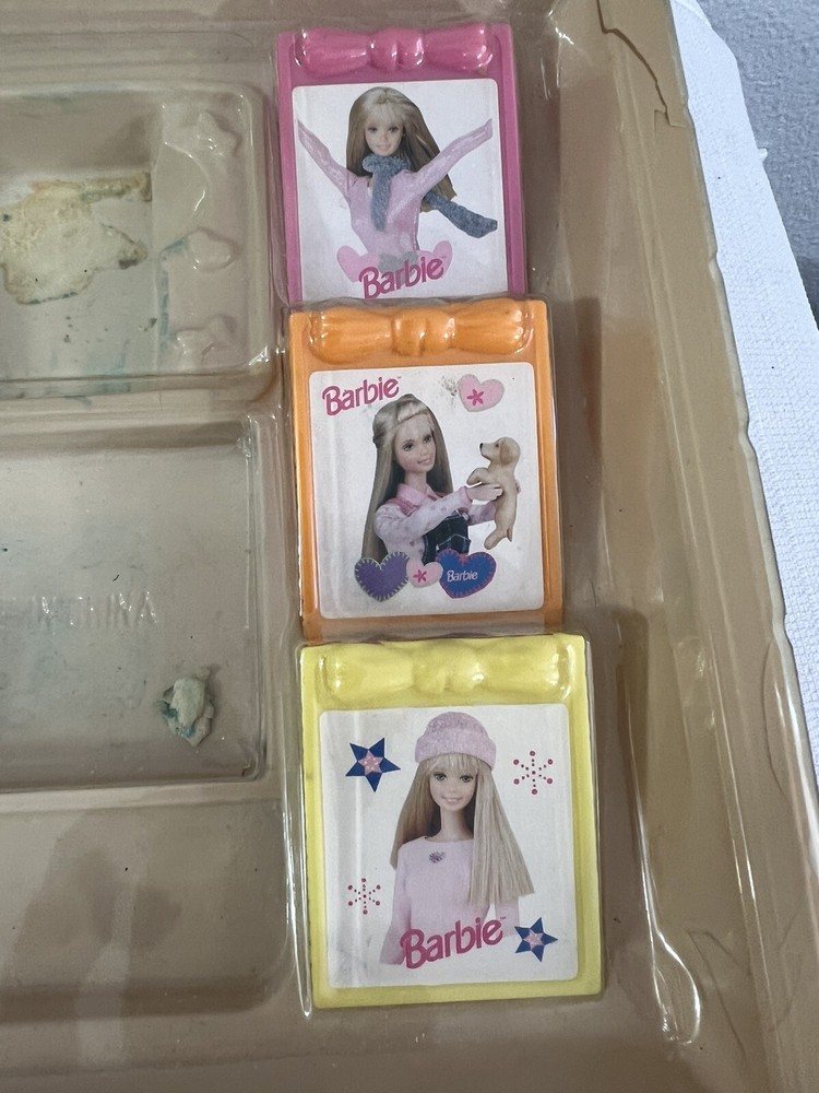 Vintage Barbie ink stamps