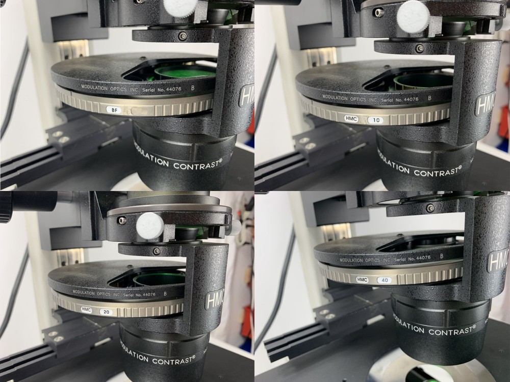 Nikon TE2000-S IVF Microscope Hoffman Modulation In Vitro with 4 Objectives