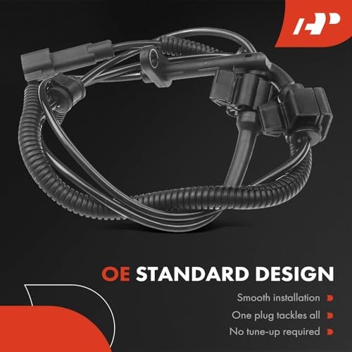 A-Premium ABS Wheel Speed Sensor Compatible with Cadillac Models - CTS 2008 2009
