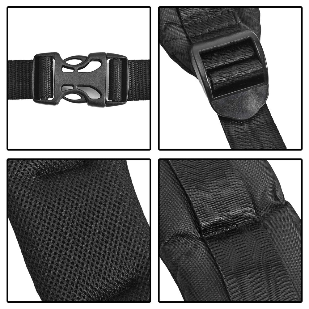 WOEKBON Backpack Sprayer Replacement Straps Adjustable, Black