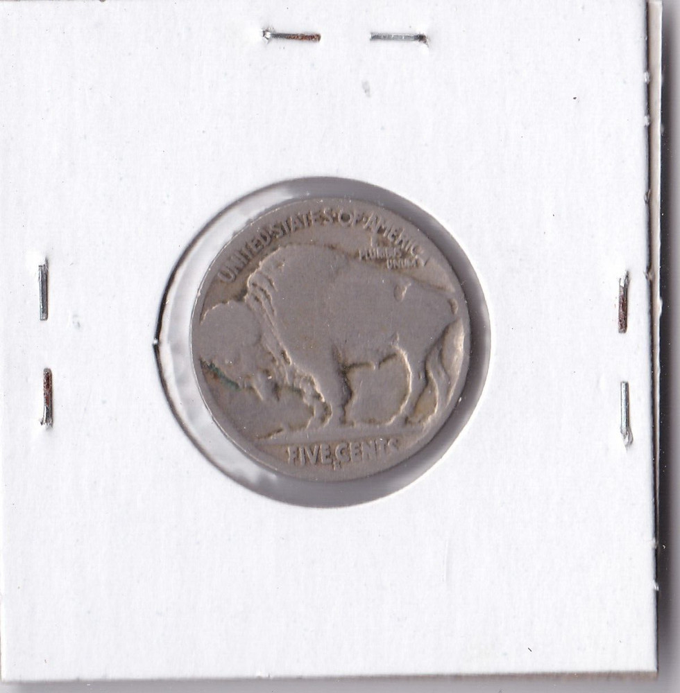 1925-S Buffalo Nickel Acid Dated L4