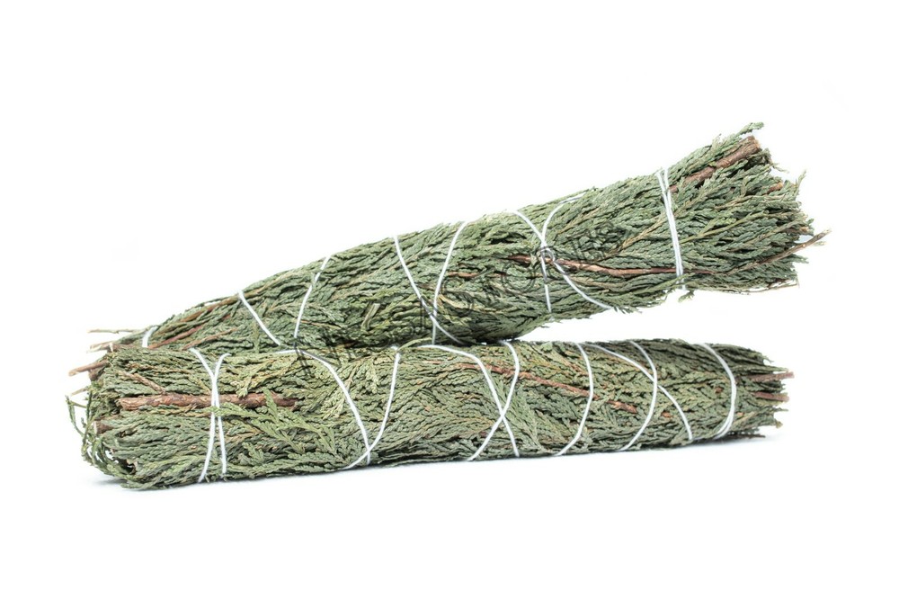 NessaStores- Cedar Smudge Stick Incense 9" Bundle (2 pcs) #JC-163