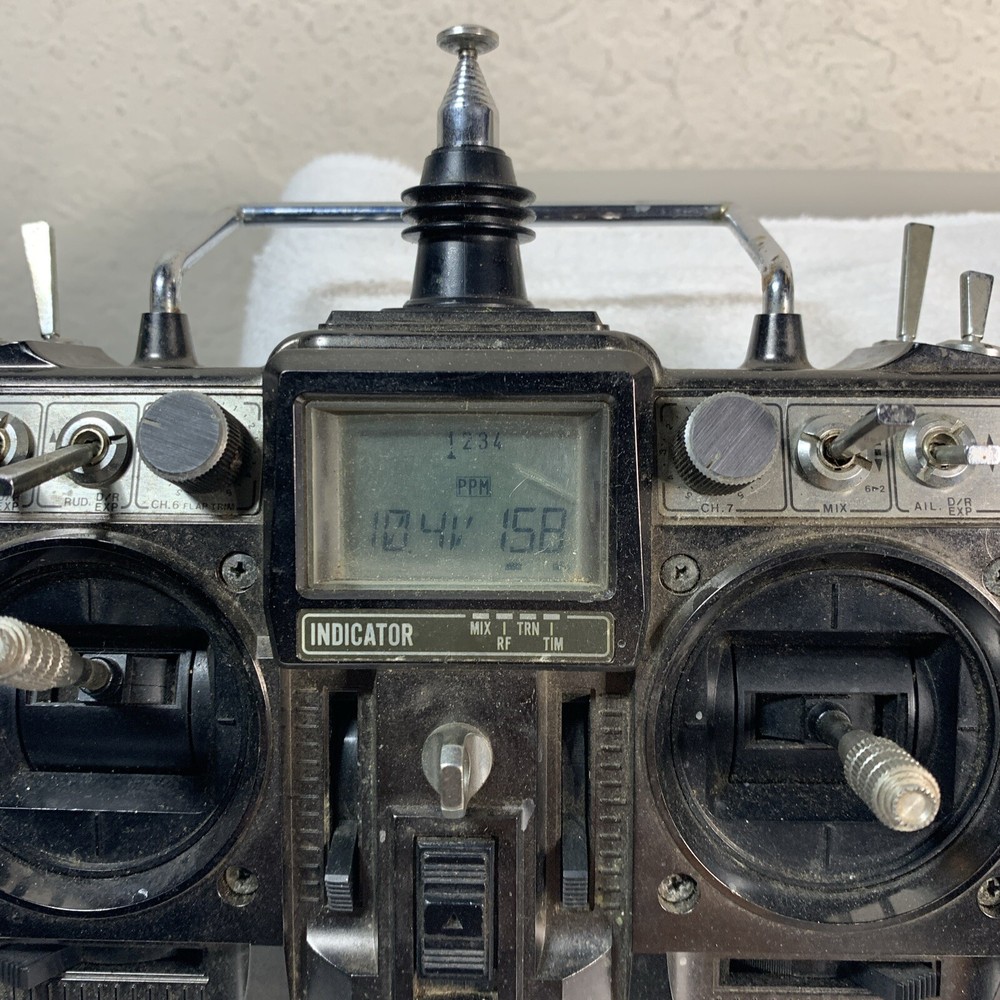 Futaba FP-T7UAF SUPER FM 7 Channel Mode-2 RC Transmitter system Both Work Lot 2