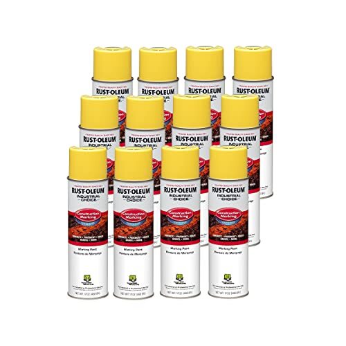 Rust-Oleum 264695 Industrial Choice M1400 System Water-Based, Yellow Gloss