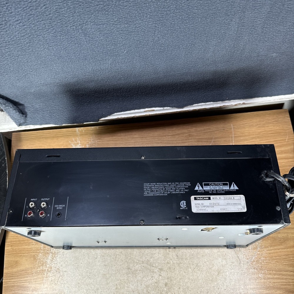 Tascam 202 MKIII Analog Multi Track Recorder READ