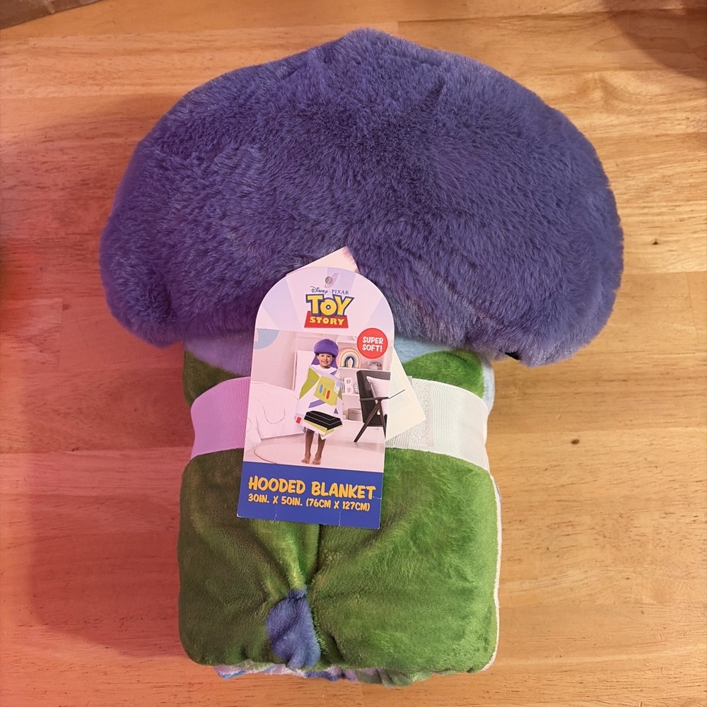 Toy Story Buzz Lightyear Hooded Blanket