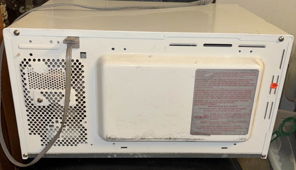 GE Turntable Microwave Oven