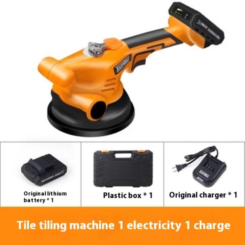 Electric Wireless Tile Tiler Vibrator Leveling Machine Tile Floor Laying Tools