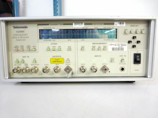 TEKTRONIX SJ300E SDH/SONET JITTER & WANDER ANALYZER