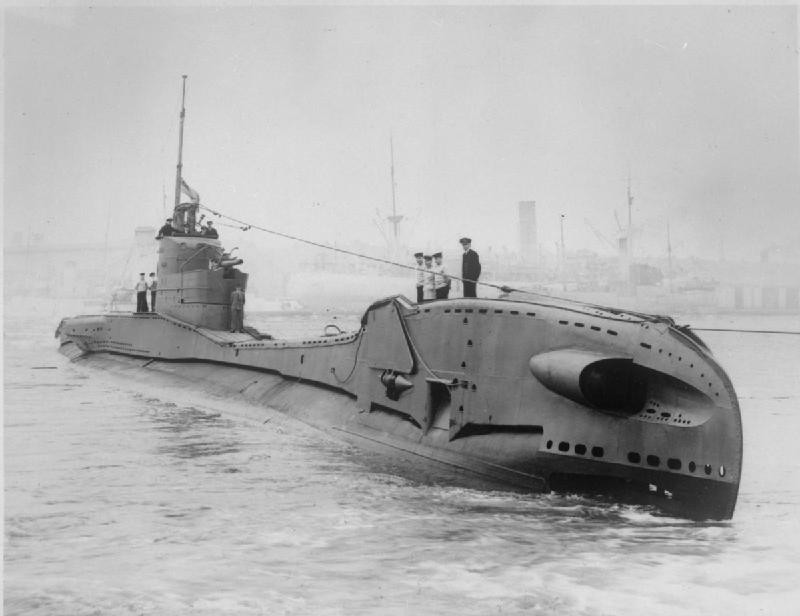 1:700 WW2 British T-Class Submarine
