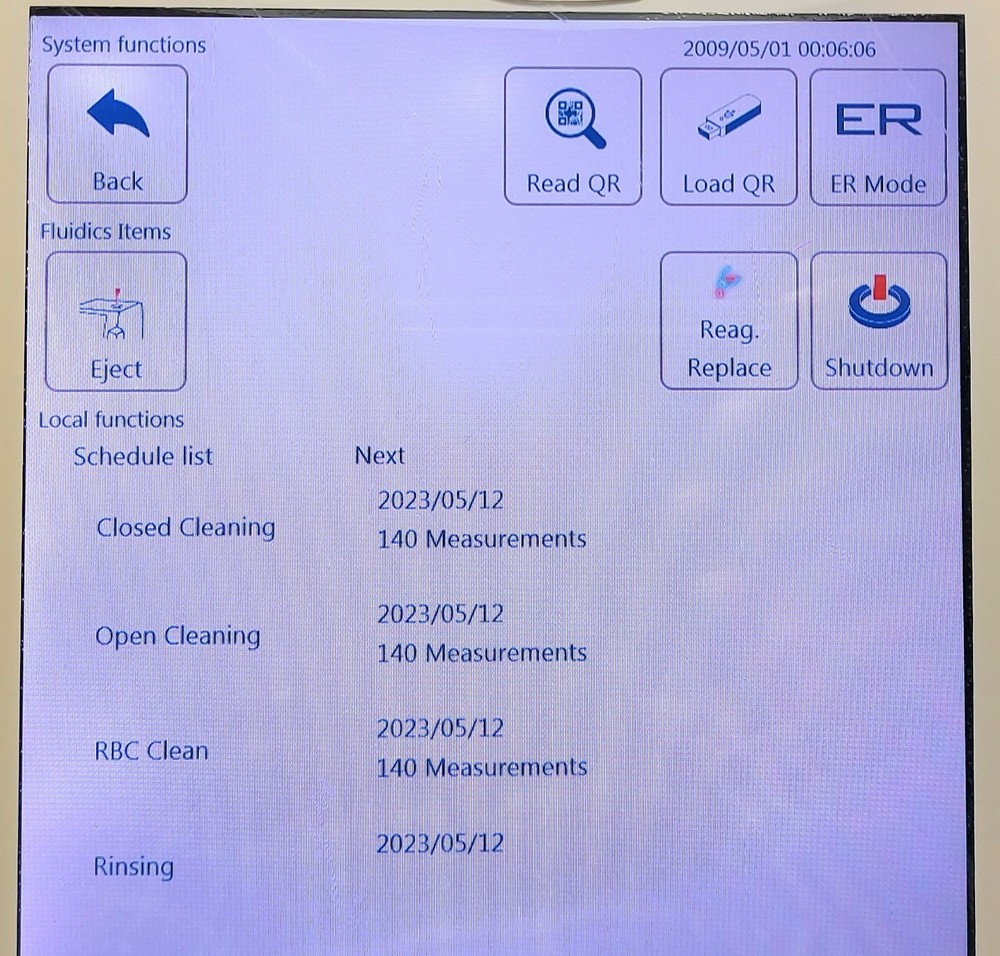 Diasys Daignostic Systems Respons 3H Hematology Analyzer
