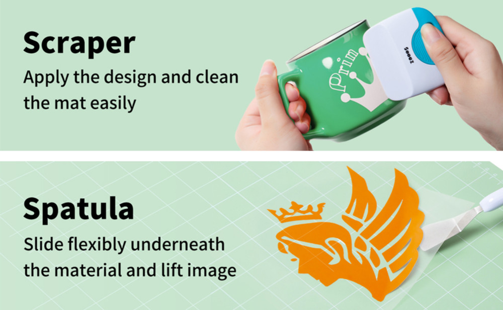 Weeding Tools for Vinyl, 6PCS Basic Tools Set, Precision Craft Vinyl Tool Kit ..