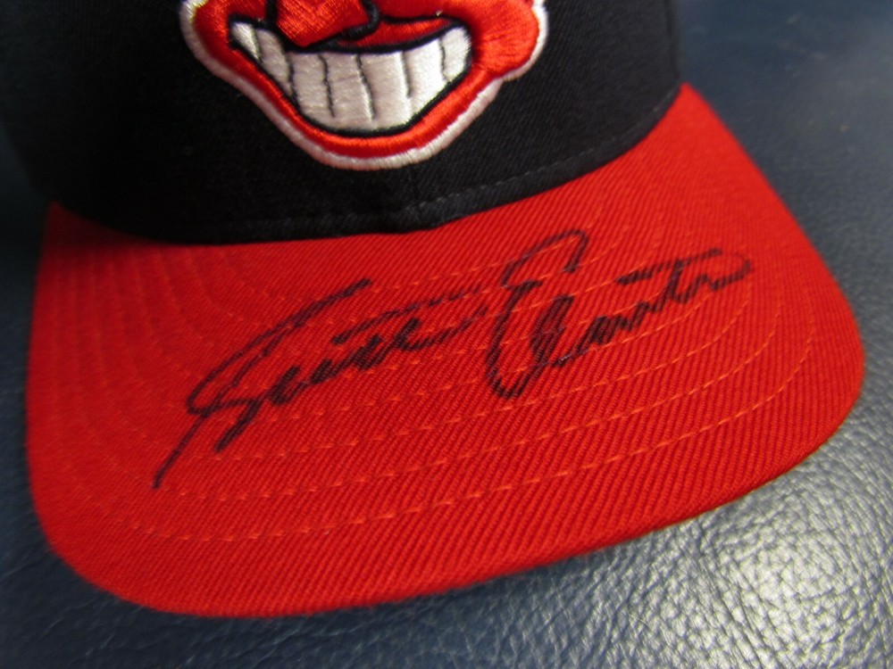Scott Elarton Autographed Baseball Hat Cleveland Indians