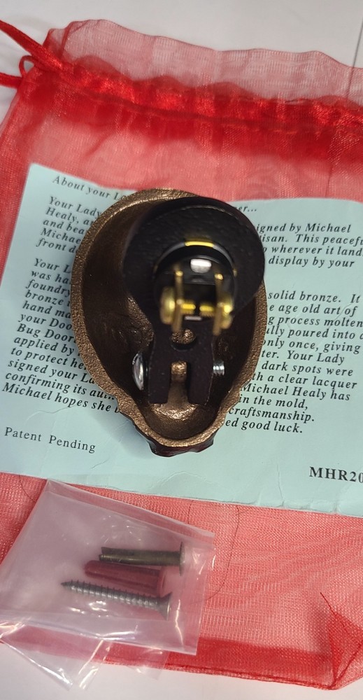 Bronze Michael Healy Ladybug Doorbell