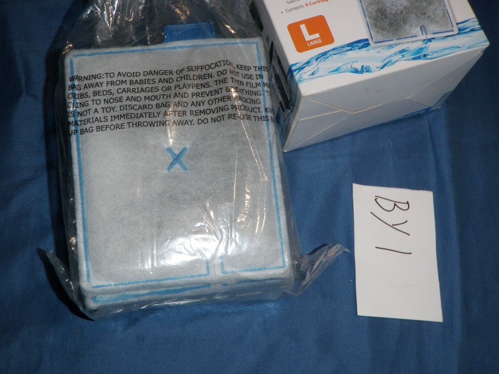 Aqueon Replacement Filter Cartridges LARGE 6 Pack