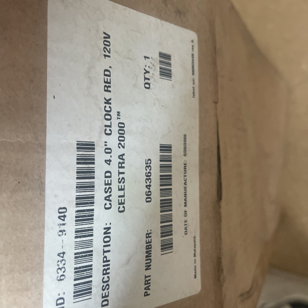 Simplex Clock Model, 6334-9140