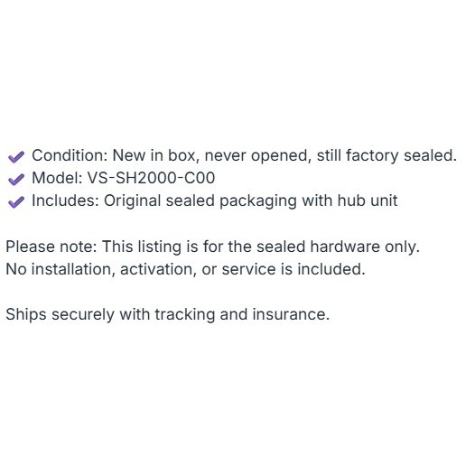 Vivint Smart Hub VS-SH2000-C00 Home Security Control Panel Touchscreen New